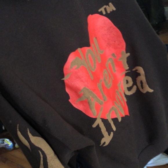 Austin TX collab HYDE PARK rare “you’re not invited” hoodie - Picture 2 of 3